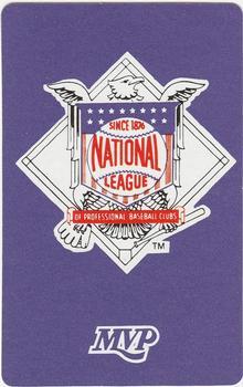 1990 MVP Baseball All-Star Card Game #NNO Rusty Staub Back