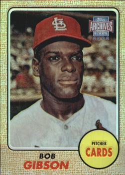 2002 Topps Archives Reserve #14 Bob Gibson Front
