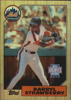 2002 Topps Archives Reserve #88 Darryl Strawberry Front