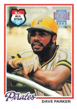 2002 Topps Archives Reserve #98 Dave Parker Front