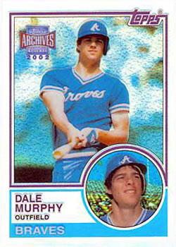 2002 Topps Archives Reserve #47 Dale Murphy Front