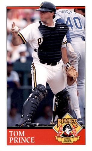 1993 Quintex Pittsburgh Pirates SGA #NNO Tom Prince Front