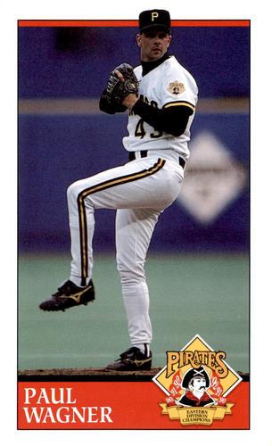 1993 Quintex Pittsburgh Pirates SGA #NNO Paul Wagner Front
