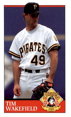 1993 Quintex Pittsburgh Pirates SGA #NNO Tim Wakefield Front