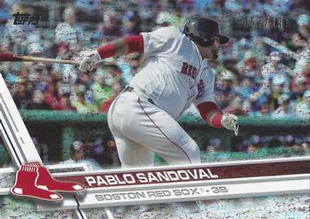 2017 Topps - Sparkle Foil #392 Pablo Sandoval Front