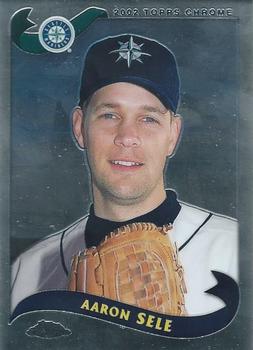 2002 Topps Chrome #15 Aaron Sele Front