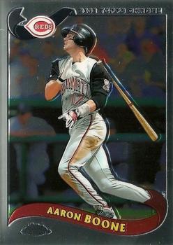 2002 Topps Chrome #92 Aaron Boone Front
