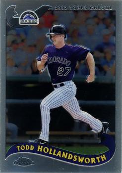 2002 Topps Chrome #185 Todd Hollandsworth Front