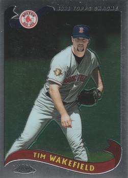2002 Topps Chrome #187 Tim Wakefield Front