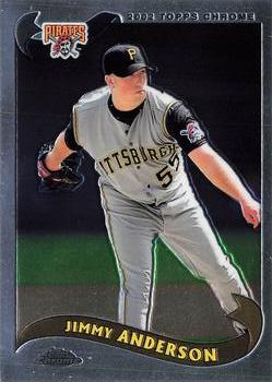 2002 Topps Chrome #198 Jimmy Anderson Front