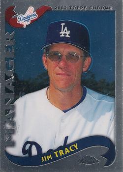 2002 Topps Chrome #306 Jim Tracy Front