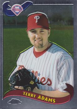 2002 Topps Chrome #524 Terry Adams Front