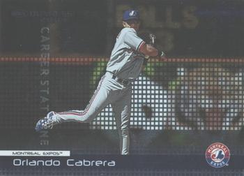 2004 Donruss - Stat Line Career #307 Orlando Cabrera Front