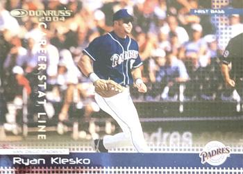 2004 Donruss - Stat Line Career #354 Ryan Klesko Front