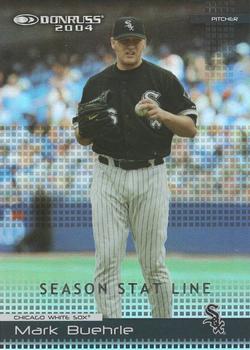 2004 Donruss - Stat Line Season #106 Mark Buehrle Front