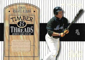 2004 Donruss - Timber & Threads Studio Series #TT-36 Roberto Alomar Front