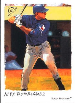2002 Topps Gallery #20 Alex Rodriguez Front