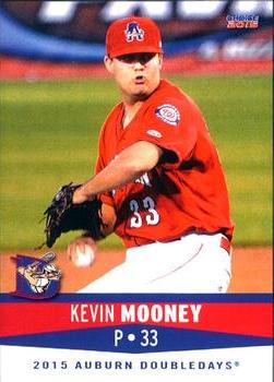2015 Choice Auburn Doubledays #19 Kevin Mooney Front