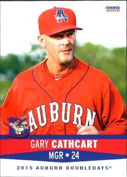 2015 Choice Auburn Doubledays #31 Gary Cathcart Front