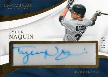 2017 Panini Immaculate Collection - Immaculate Autographs #IA-TN Tyler Naquin Front