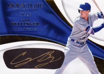 2017 Panini Immaculate Collection - Immaculate Carbon Signatures #EB-CB Cody Bellinger Front