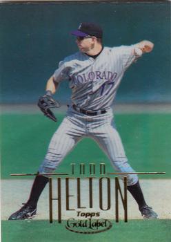 2002 Topps Gold Label #17 Todd Helton Front