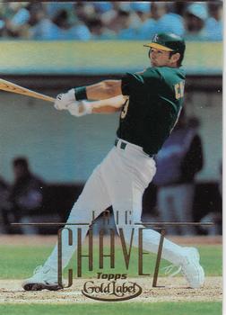 2002 Topps Gold Label #37 Eric Chavez Front
