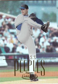 2002 Topps Gold Label #122 Ross Peeples Front