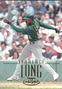 2002 Topps Gold Label #123 Terrence Long Front