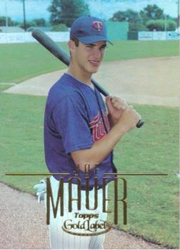 2002 Topps Gold Label #164 Joe Mauer Front