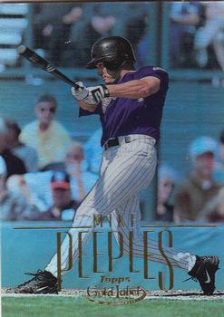 2002 Topps Gold Label #188 Mike Peeples Front