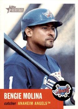 2002 Topps Heritage #22 Bengie Molina Front