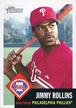 2002 Topps Heritage #30 Jimmy Rollins Front
