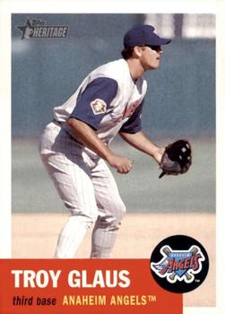 2002 Topps Heritage #42 Troy Glaus Front
