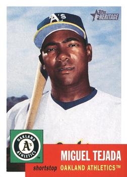 2002 Topps Heritage #68 Miguel Tejada Front