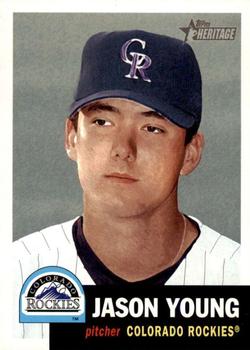2002 Topps Heritage #79 Jason Young Front