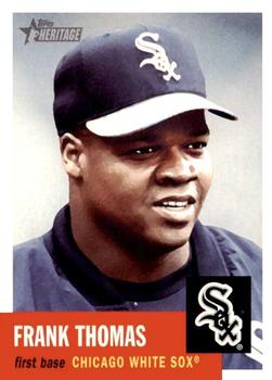 2002 Topps Heritage #145 Frank Thomas Front