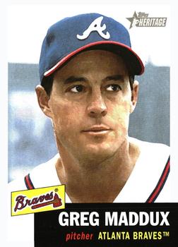 2002 Topps Heritage #147 Greg Maddux Front
