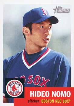 2002 Topps Heritage #149 Hideo Nomo Front