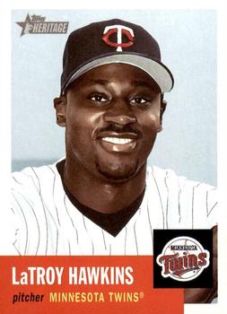 2002 Topps Heritage #297 LaTroy Hawkins Front
