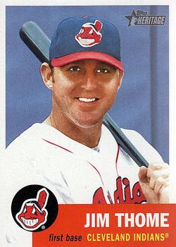 2002 Topps Heritage #305 Jim Thome Front