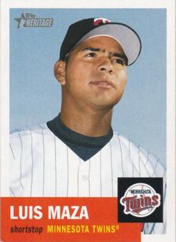2002 Topps Heritage #442 Luis Maza Front