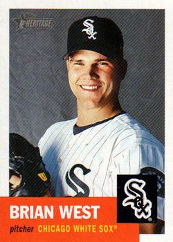 2002 Topps Heritage #440 Brian West Front