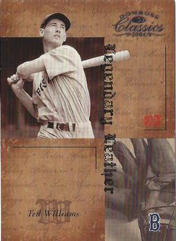 2004 Donruss Classics - Legendary Leather #LL-5 Ted Williams Front