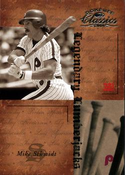 2004 Donruss Classics - Legendary Lumberjacks #LB-2 Mike Schmidt Front