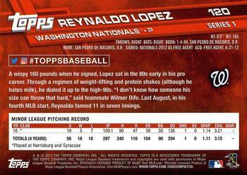 2017 Topps - All-Star Game 2017 #120 Reynaldo Lopez Back
