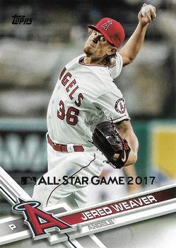 2017 Topps - All-Star Game 2017 #135 Jered Weaver Front