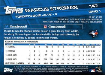 2017 Topps - All-Star Game 2017 #147 Marcus Stroman Back