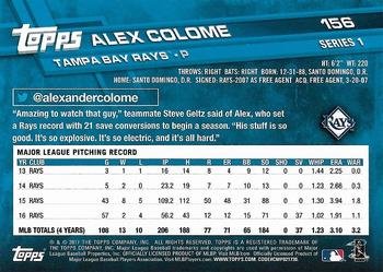 2017 Topps - All-Star Game 2017 #156 Alex Colome Back