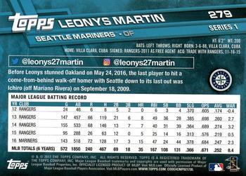 2017 Topps - All-Star Game 2017 #279 Leonys Martin Back